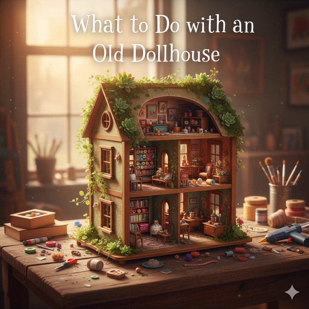 what to do with an old dollhouse