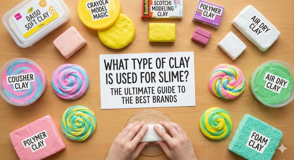 what type of clay is used for slime
