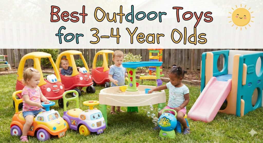 best outdoor toys for 3 4 year olds