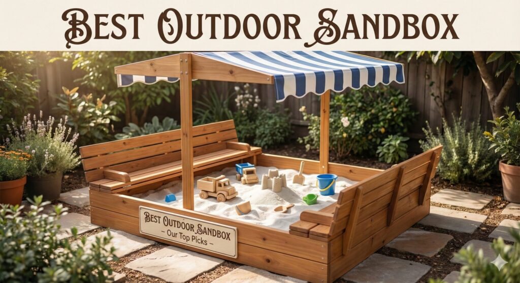 best outdoor sandbox