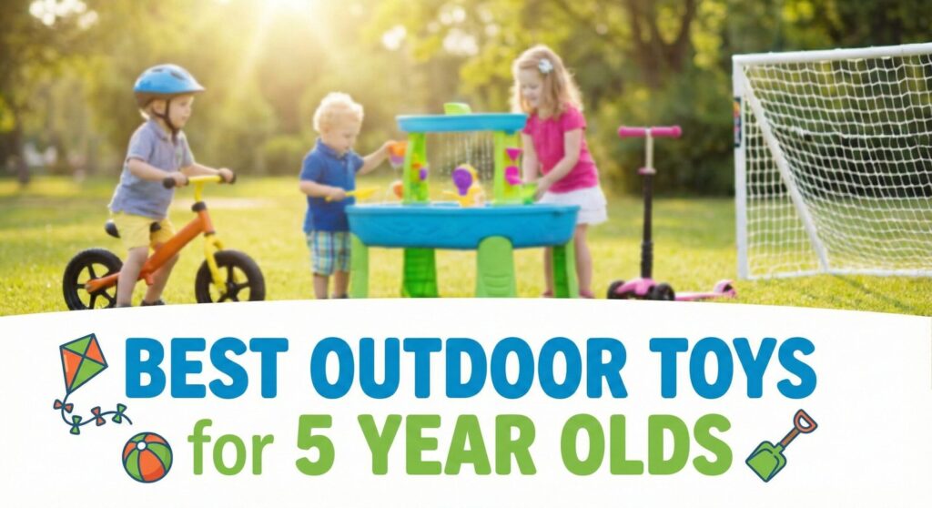 best outdoor toys for 5 year olds